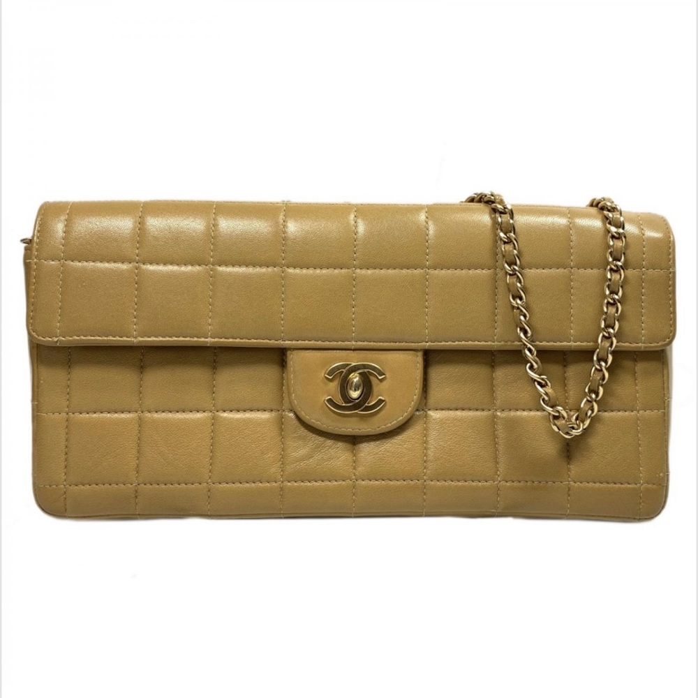 Vintage Chanel E/W Bag （Charcolate Bar Bag ）